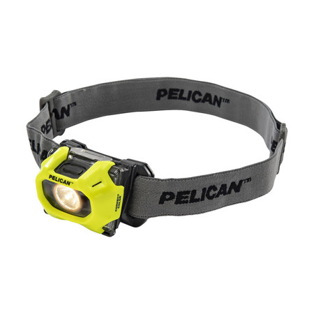 Pelican 2755CC Correct Color LED Headlamp, High Visibility Yellow