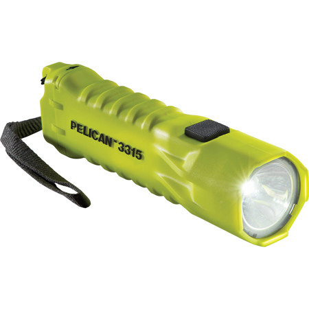 Pelican 3315 LED Flashlight, High Visibility Yellow
