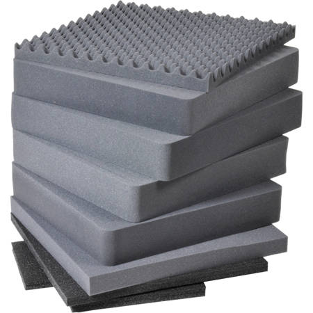 Pelican Replacement Foam Set (7) with Pick 'N' Pluck Foam for the 0370 Case