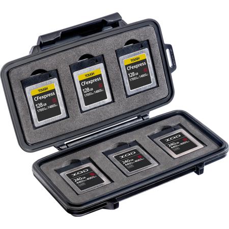 Pelican 0965 Memory Card Case for 6 CFexpress/XQD Memory Cards - SKU#1622165