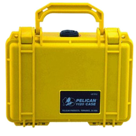 Pelican 1120 Watertight Hard Case with Foam insert - Yellow