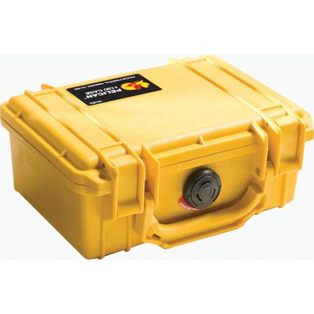Pelican 1120 Watertight Hard Case - Without Foam Insert - Yellow