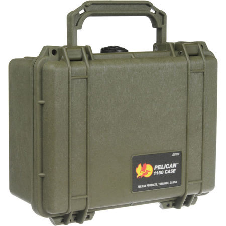 Pelican 1150 Small Case with Foam, Olive Drab Green