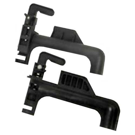 Pelican 1438 Boat Bracket Kit for 1430 Top Loader Cases, Black