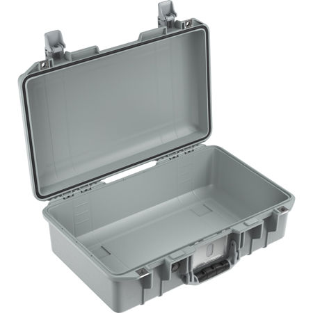 Pelican 1485AirNF Hard Carry Case with Liner, No Foam, Silver