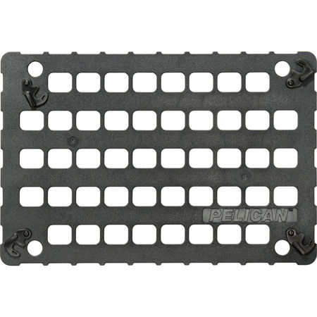 Pelican 1500MP EZ Click MOLLE Panel Lid Organizer for 1500 Protector Case, Black