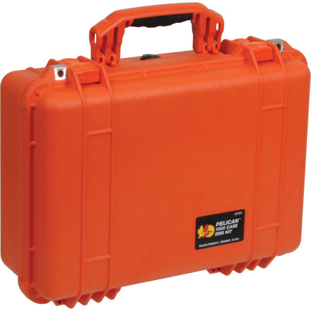 Pelican 1500EMS Watertight Hard Case w/Dividers & EMS Lid