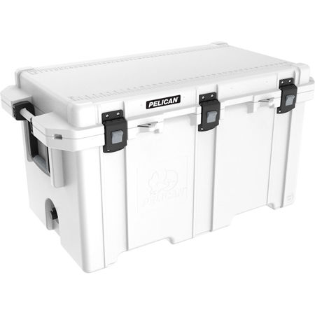 Pelican 150QT Elite Cooler, Hand Carry, White
