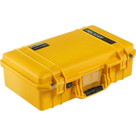 Pelican 1535 Air Wheeled Carry-On Case with Padded Dividers, No Foam, Yellow