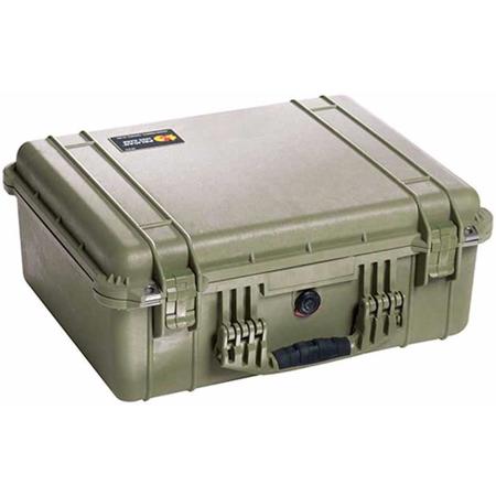 Pelican 1550 Watertight Hard Case with Foam Insert - Olive Drab Green