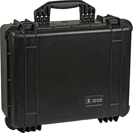 Pelican 1550 Watertight Hard Case with Dividers - Black
