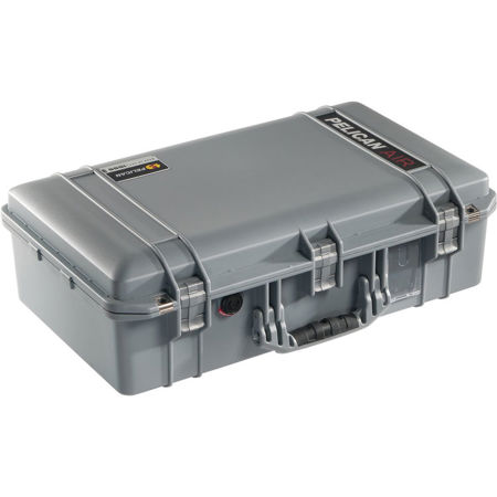 Pelican 1555 Air Carry-On Case, No Foam, Silver