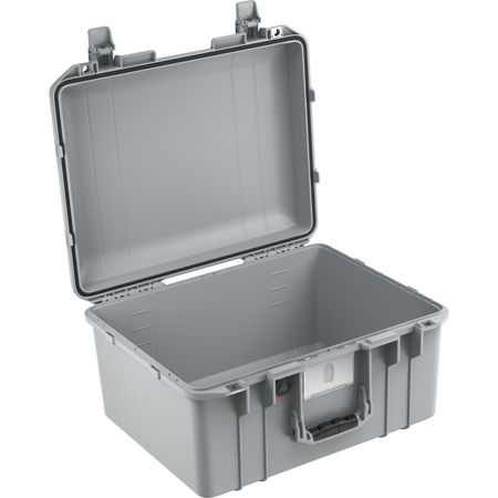 Pelican 1557AirNF Hard Carry Case with Liner, No Foam, Silver