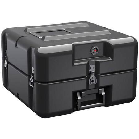 Pelican AL1616-0505 Single Hinged Lid Trunk without Foam, Black