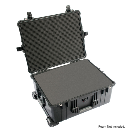 Pelican 1610 Watertight Hard Case with Dividers & Wheels