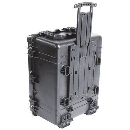 Pelican 1630 Watertight Hard Case with 4 Wheels without Foam - Black