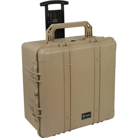 Pelican 1640 Protector Transport Watertight Wheeled Hard Case, Desert Tan