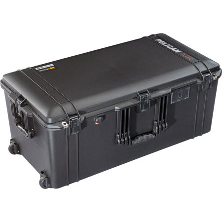 Pelican 1646AirNF Wheeled Hard Case, No Foam, Black 016460-0010-110