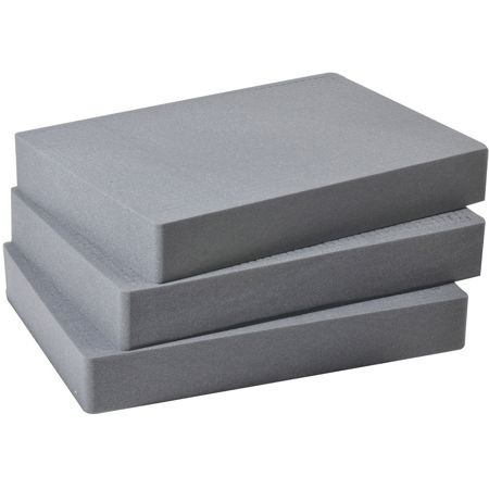 Pelican 1662 Foam Set for 1660 Large Case, 3 Pieces