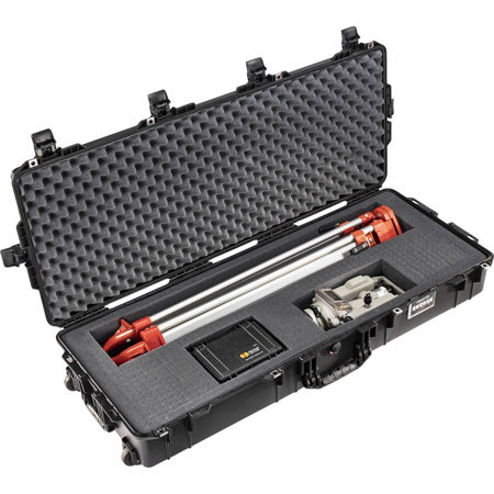 Pelican 1745 Air Long Case with Pick-N-Pluck Foam, Black 017450