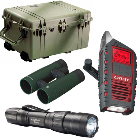 Pelican 1780 Transport Case without Foam, 7.3" Bottom Depth, Olive Drab Green