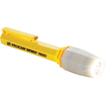 Pelican MityLite 1900N Nemo 1900 Flashlight, Yellow, 11 Lumens