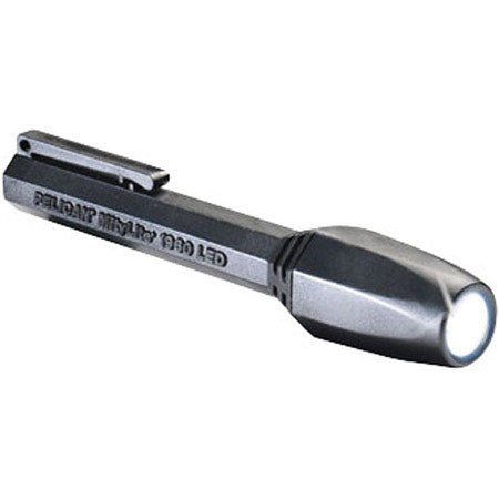 Pelican Nemo 1960 LED Flashlight with Photoluminescent Shroud, Black