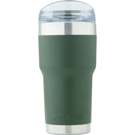 Pelican 22 oz Travel Tumbler, Slide, Olive Drab Green