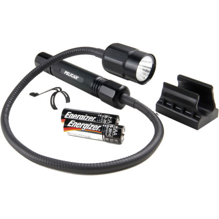 Pelican 2365 Specialty Flex Neck LED Flashlight, Black