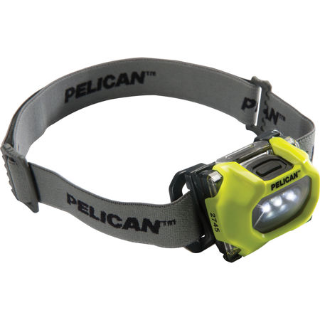 Pelican 2745 LED Headlamp, Yellow