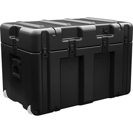 Pelican AL3018-1505 Single Hinged Lid Trunk without Foam, Black