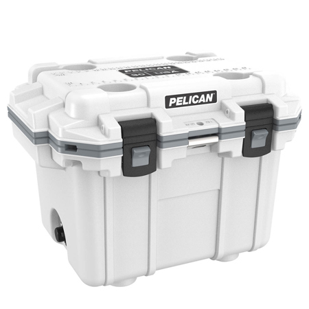 Pelican 30QT Elite Cooler White/Gray