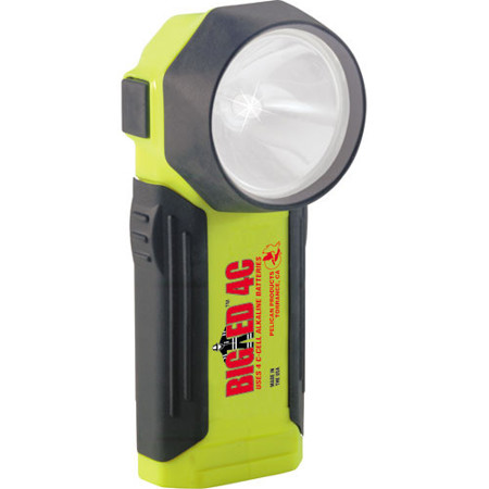 Pelican 3751PL Big Ed Rechargeable Flashlight with Battery and PL Shroud, Yellow