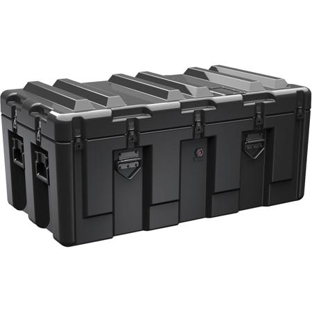 Pelican AL4824-1604 Single Hinged Lid Trunk with Foam, Black