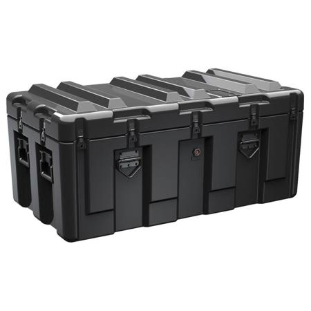 Pelican AL4824-1604 Single Hinged Lid Trunk without Foam, Black