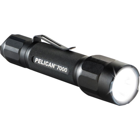 Pelican 7000 Tactical LED Flashlight, Black