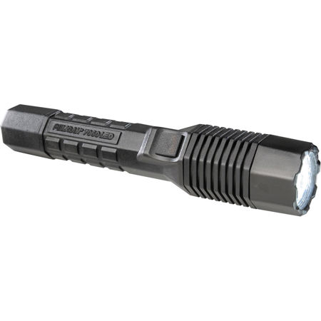 Pelican 7060 3rd Gen LED Tactical Flashlight with Battery & Charging Base, Black