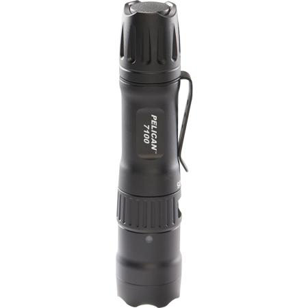 Pelican 7100 Tactical Rechargeable Flashlight, 695 Lumens, Black