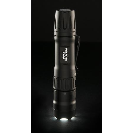 Pelican 7100 Tactical Rechargeable Flashlight, 695 Lumens, Black 071000-0000 -110 Pelican 7100 Tactical Rechargeable Flashlight, 695 Lumens, Black 071000-0000 -110