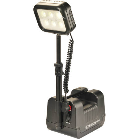 Pelican 9430 Remote Rechargeable LED Area Lighting System, 3000 Lumens, Black