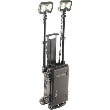 Pelican 9460M Remote Area Lighting System, 2 Lamp Heads, Black
