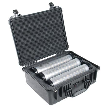 Pelican 9500 Shelter Lighting System, 3x Red/White LED AC/DC Powered Lights
