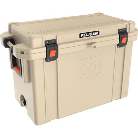 Pelican 95QT Elite Cooler, Hand Carry, Tan