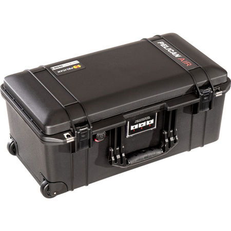 Pelican 1556 Air Wheeled Check-In Protector Case with Pick-N-Pluck Foam, Black