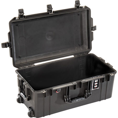 Pelican 1606 Air Wheeled Check-In Protector Case without Foam, Black
