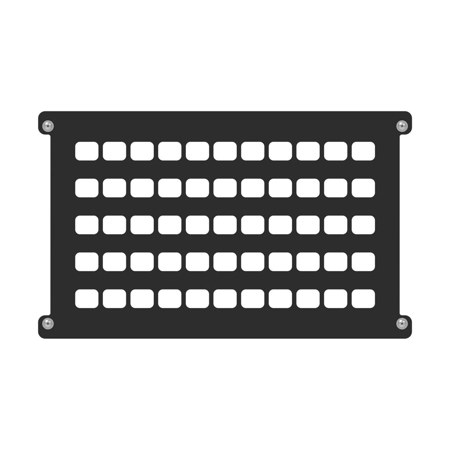 Pelican BX80MP MOLLE Panel Lid Organizer for TX80 Adventure and BX80 Cargo Case