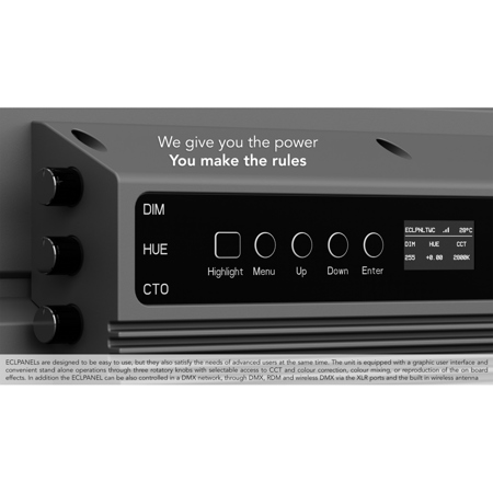 ProLights EclPanel TWC 2x1 RGB+Warm White LED Soft Light