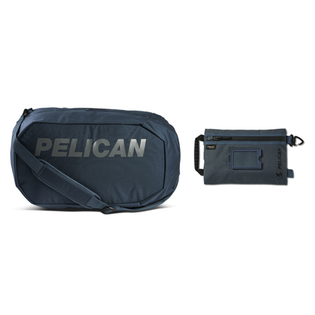 Pelican Aegis DX45 45L Travel Duffel/Pack, Indigo Blue, with SPM ModPak Storage Pouch