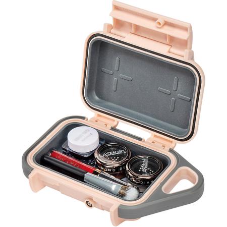 Pelican G10 Personal Utility Go Case, Small, Blush/Gray