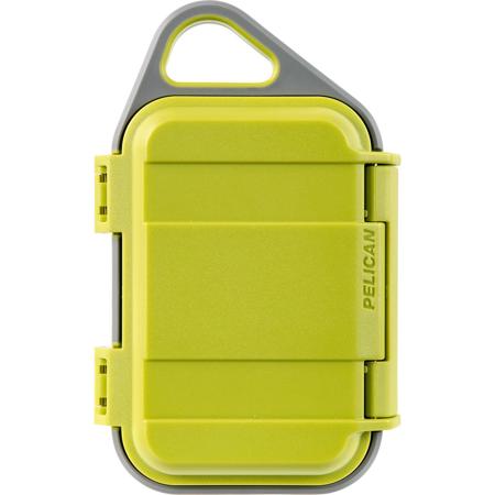 Pelican G10 Personal Utility Go Case, Small, Lime/Gray